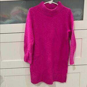 Crewcuts Bright Pink Kids Sweater